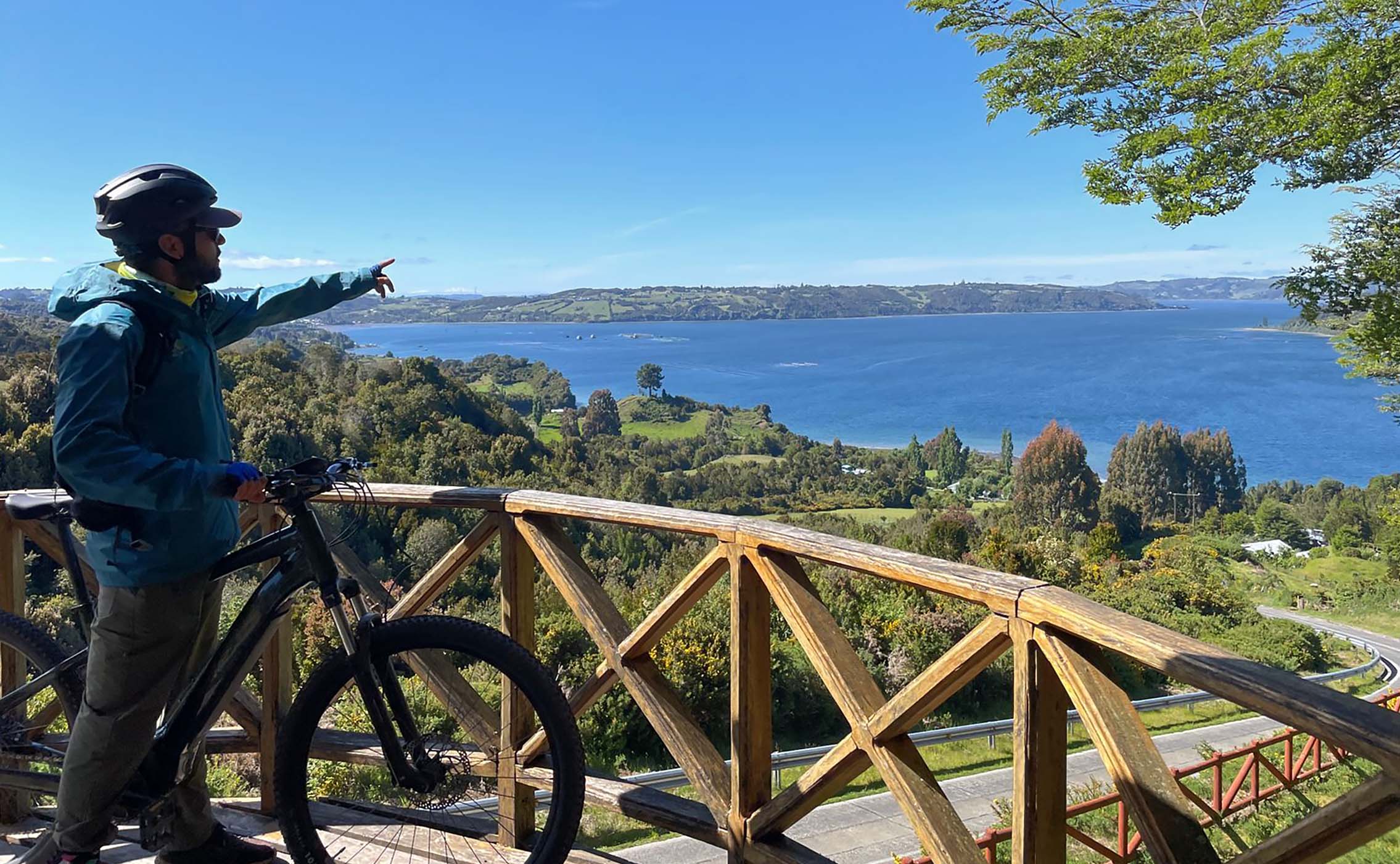 Passeios em bicicleta em Chiloé, Chile
